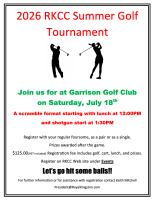 RKCC Summer Golf Tournament (2026)