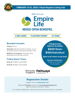 66th Annual Empire Life Mixed Open Bonspiel