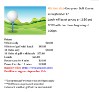 Golf Tour 2025 (4) - Evergreen