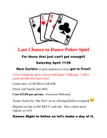 Last Chance to Dance Poker-Spiel