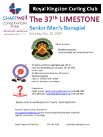 37th Annual Limestone Sr. Men's Bonspiel