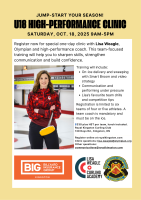  U18 High Performance Clinic with Lisa Weagle